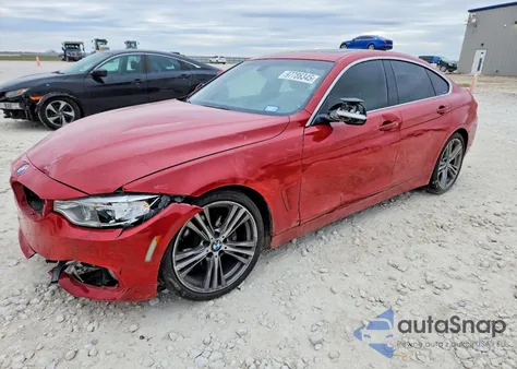 2017 BMW 430I Gran Coupe z USA, uszkodzony, nr VIN WBA4F7C30HG788695